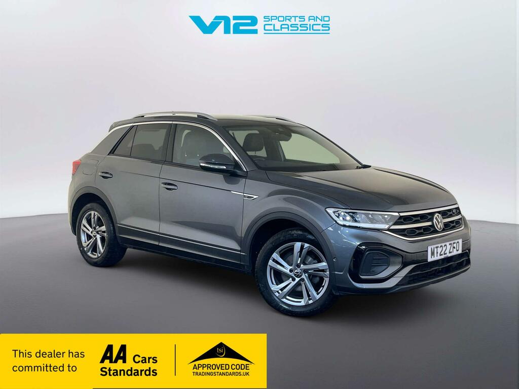 Volkswagen T-Roc 1.5 Tsi R-line Suv Euro 6 Ss Grey