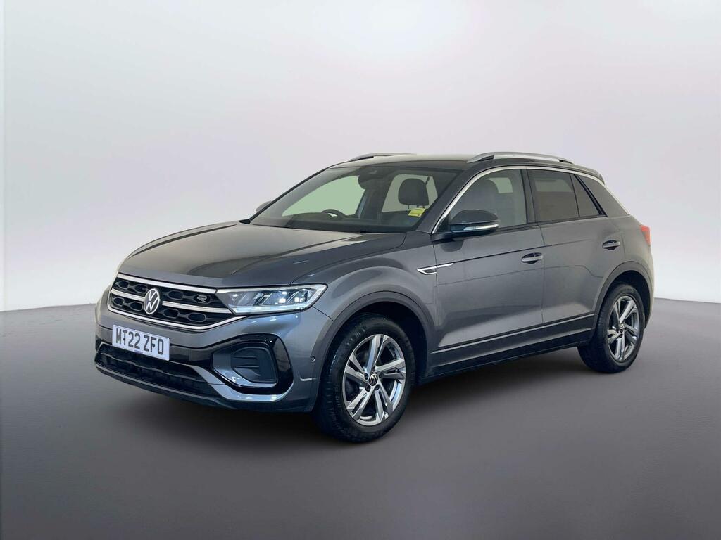 Volkswagen T-Roc 1.5 Tsi R-line Suv Euro 6 Ss Grey #4