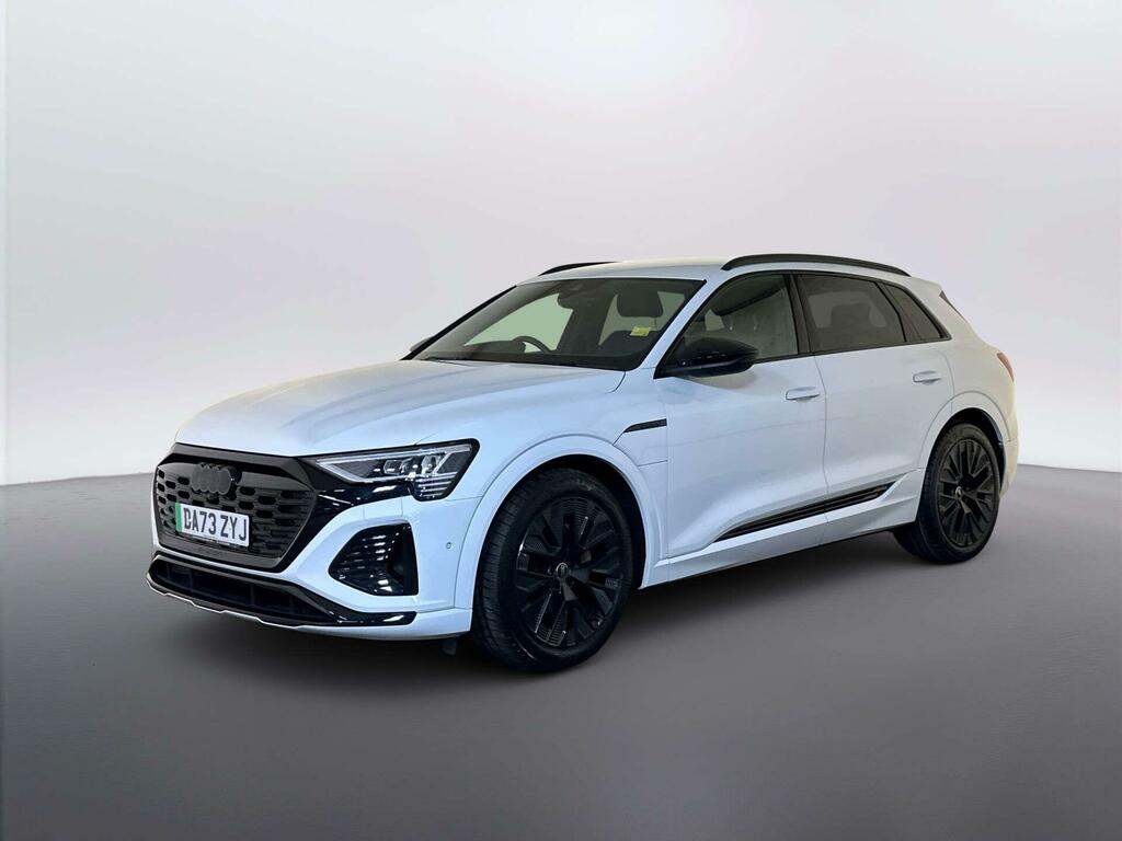 Audi Q8 e tron 55 Black Edition Suv Quattro 114 White #4