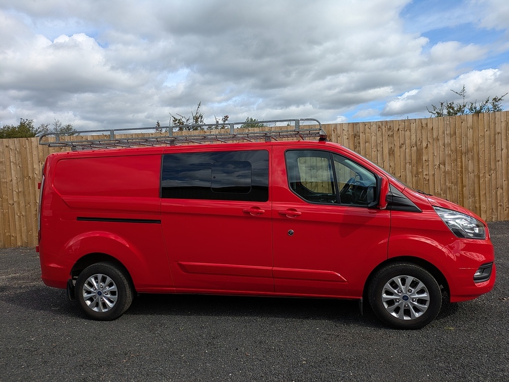 Ford Transit Custom 300 Ecoblue Limited Red #2