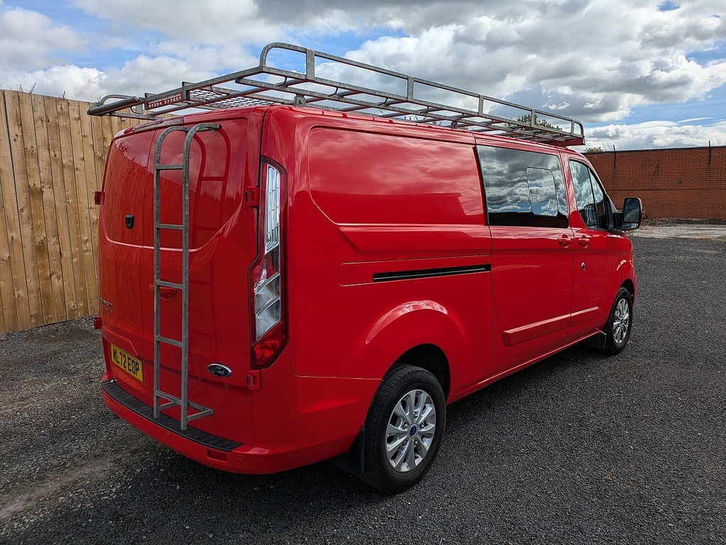 Ford Transit Custom 300 Ecoblue Limited Red #3