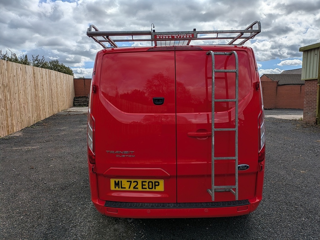 Ford Transit Custom 300 Ecoblue Limited Red #4