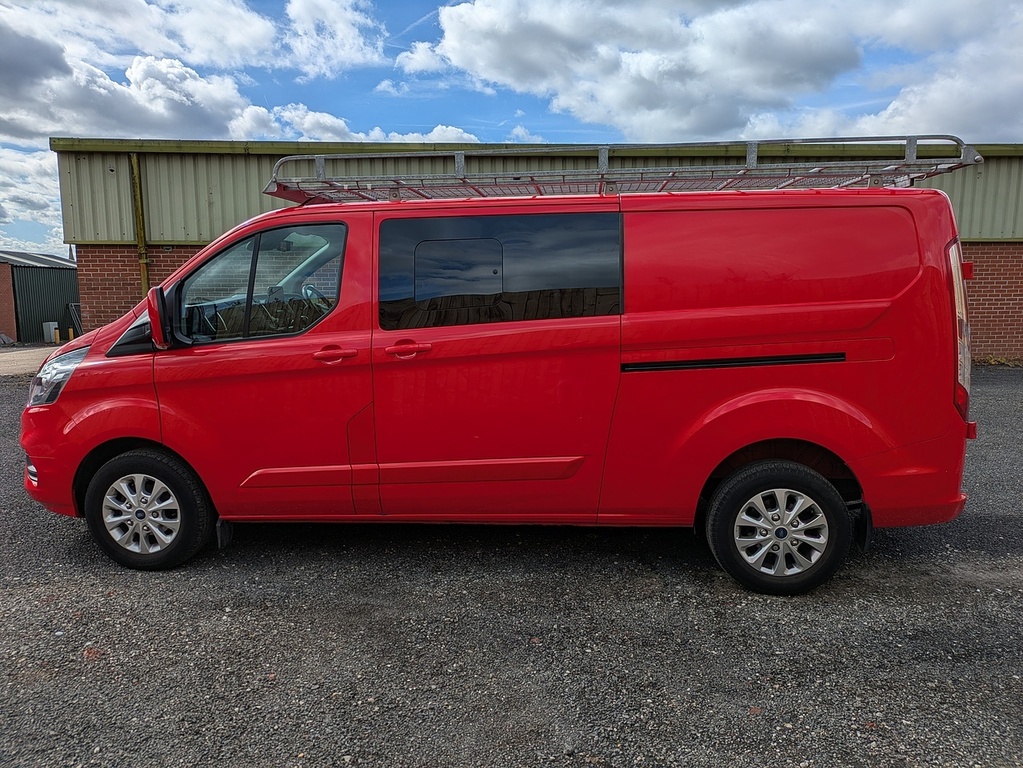 Ford Transit Custom 300 Ecoblue Limited Red #6