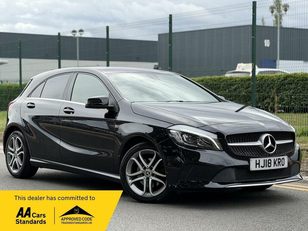 Mercedes-Benz A Class Hatchback 1.6 A200 Sport Edition 7G-dct Euro 6 S Black