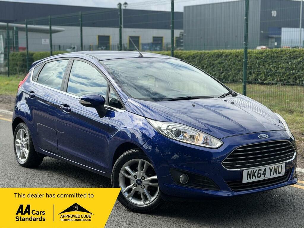 Ford Fiesta 1.25 Zetec Euro 5 Blue