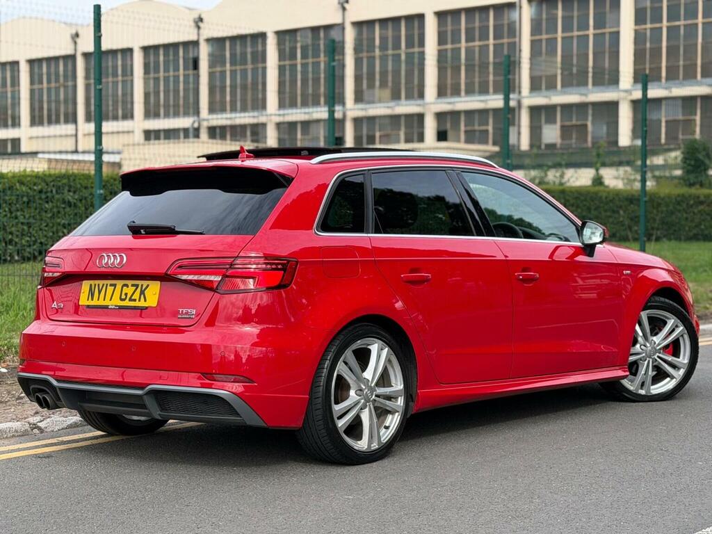 Audi A3 2.0 Tfsi S Line Sportback S Tronic Quattro Euro 6 Red #5