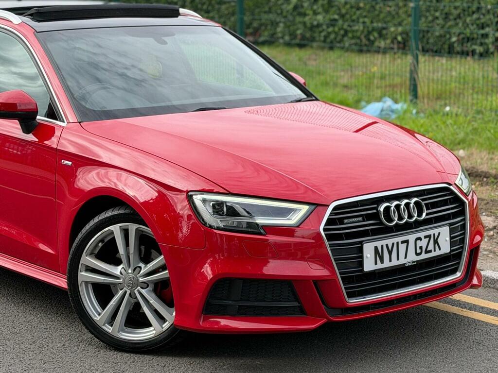 Audi A3 2.0 Tfsi S Line Sportback S Tronic Quattro Euro 6 Red #6