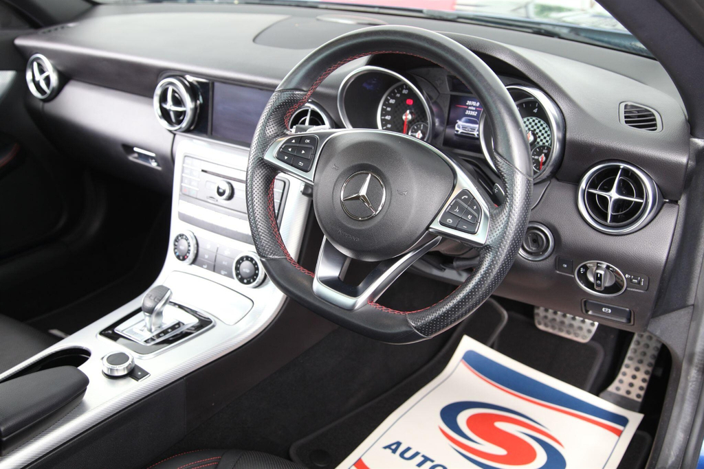 Mercedes-Benz SLC Amg White #17