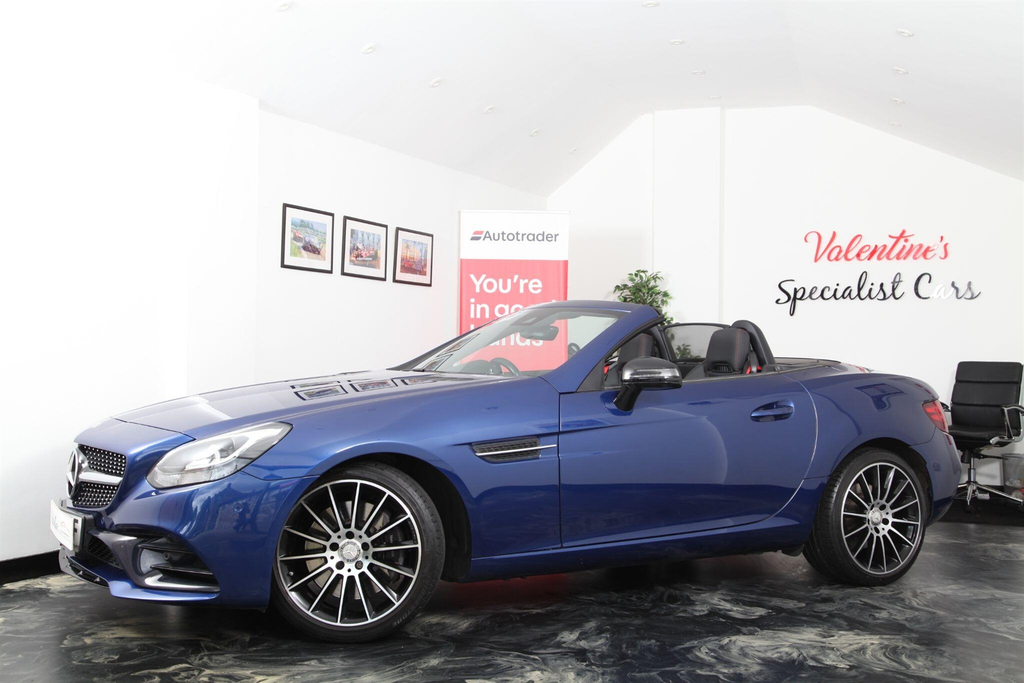 Mercedes-Benz SLC 2.1 Amg Line G-tronic Euro 6 Ss Blue #3