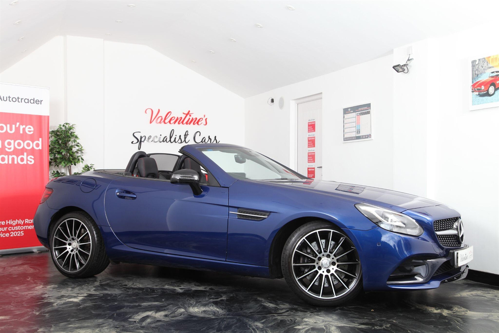 Mercedes-Benz SLC Amg White #12