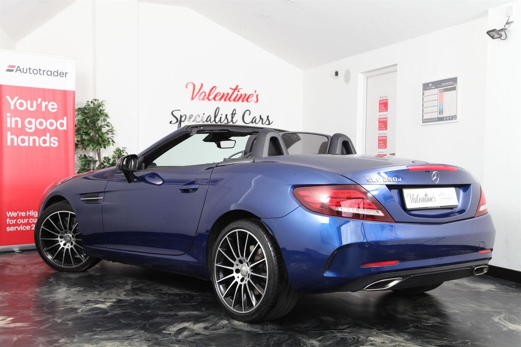 Mercedes-Benz SLC 2.1 Amg Line G-tronic Euro 6 Ss Blue #4