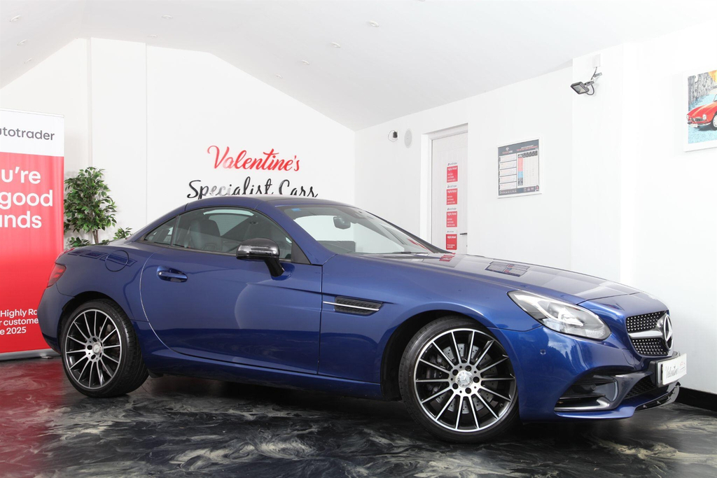 Mercedes-Benz SLC Amg White #13
