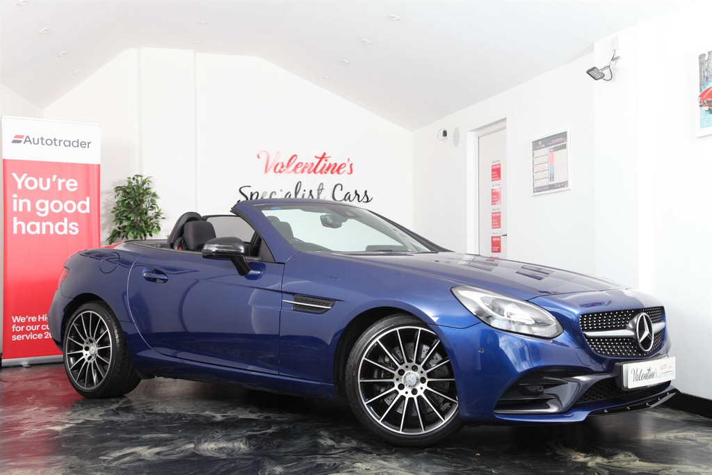 Mercedes-Benz SLC Amg White #11
