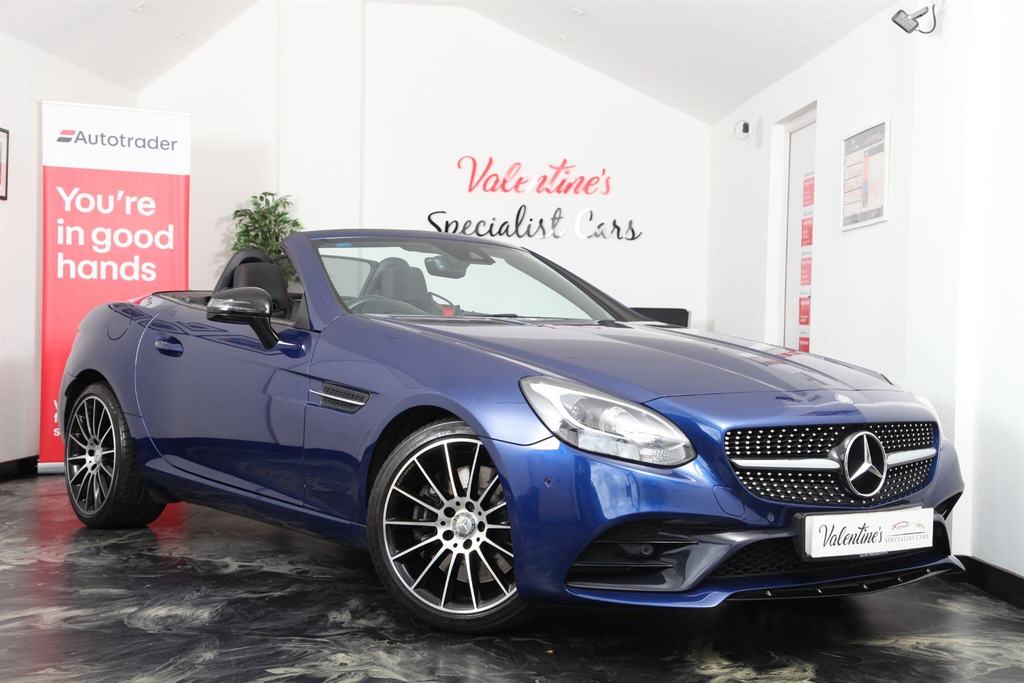 Mercedes-Benz SLC Amg White #10