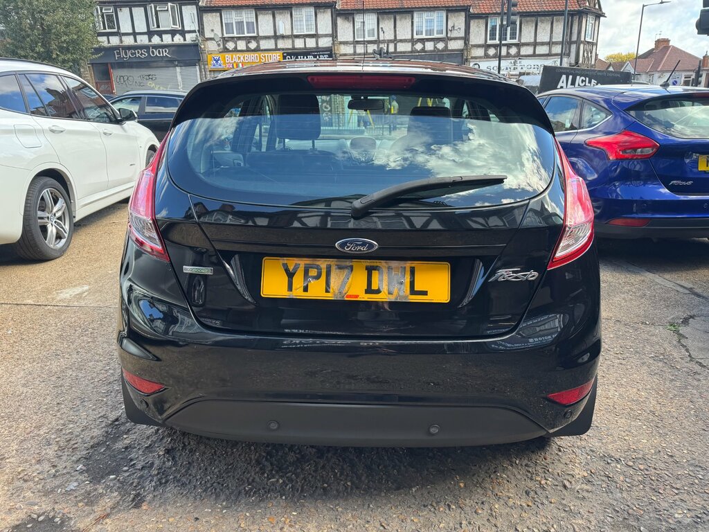 Ford Fiesta 1.0T Ecoboost Zetec Hatchback Eu Black #4