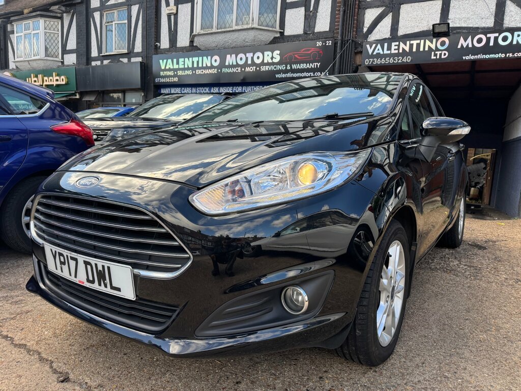 Ford Fiesta 1.0T Ecoboost Zetec Hatchback Eu Black