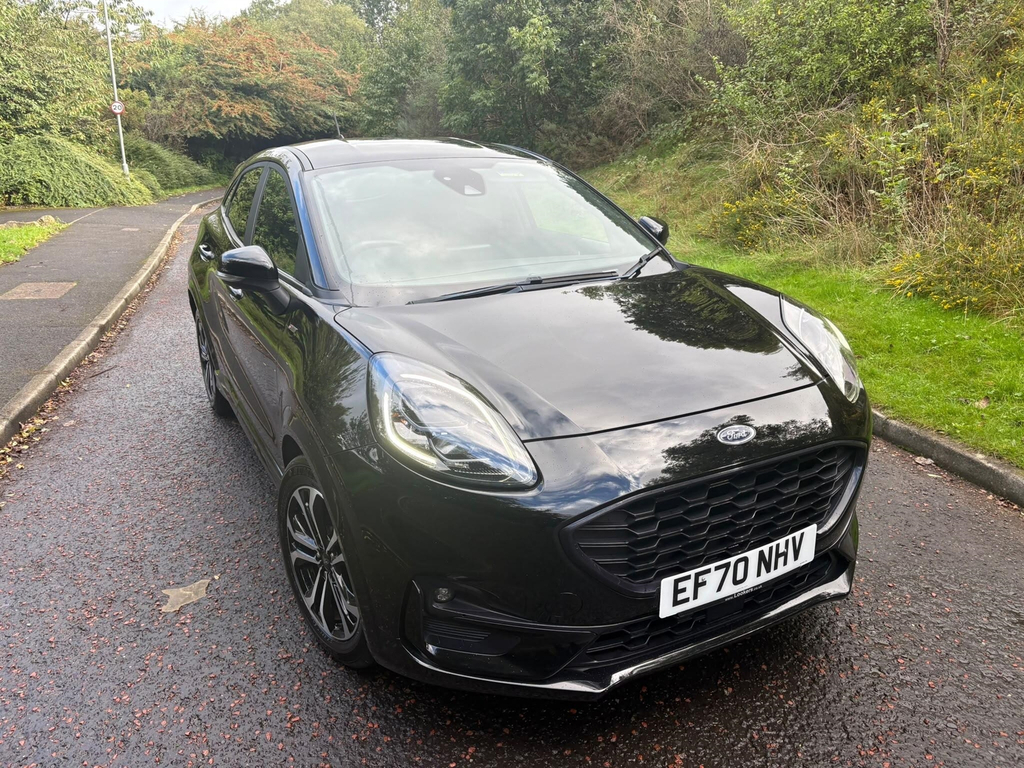 Ford Puma 1.0T Ecoboost Mhev St-line Euro 6 Ss Black