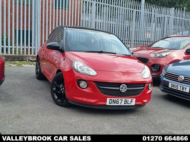 Vauxhall Adam 1.2I Ecoflex Energised Hatchback Red