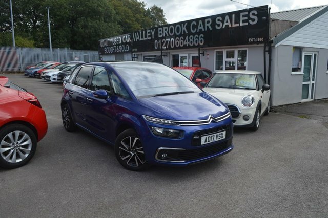 Citroen C4 Picasso 1.6 Bluehdi Flair Mpv Eat6 Euro 6 S S Blue #4