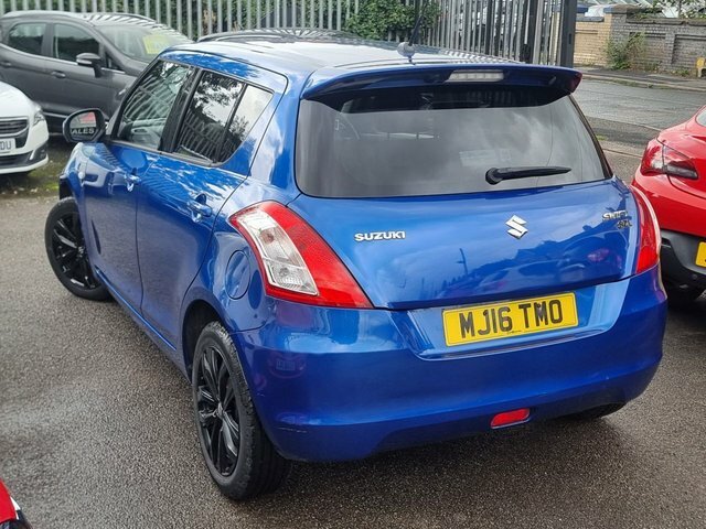 Suzuki Swift 1.2 Sz-l Hatchback Euro 6 94 Ps Blue #5
