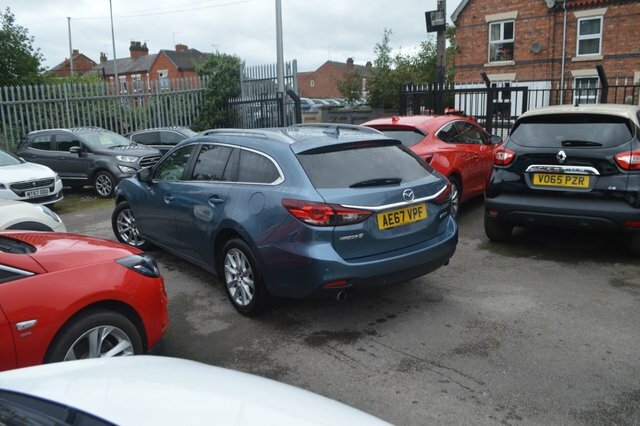 Mazda 6 2.2 Skyactiv-d Se-l Nav Tourer E Blue #2