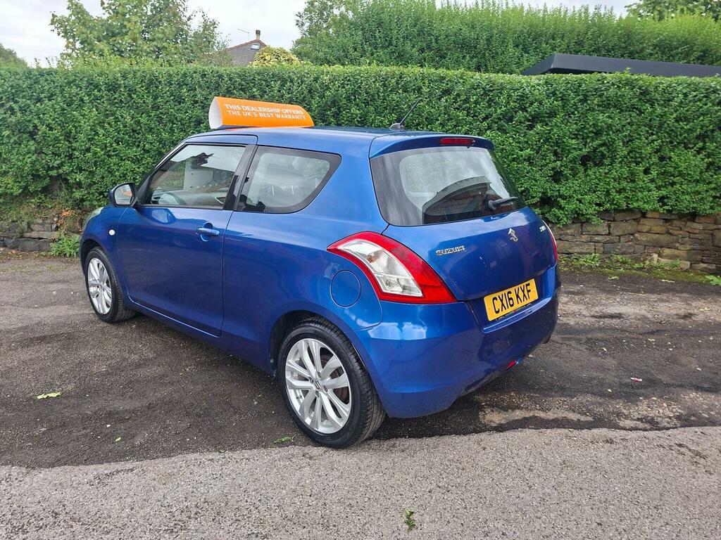 Suzuki Swift Hatchback 1.2 Sz3 Euro 6 201616 CX16KXF Blue #3