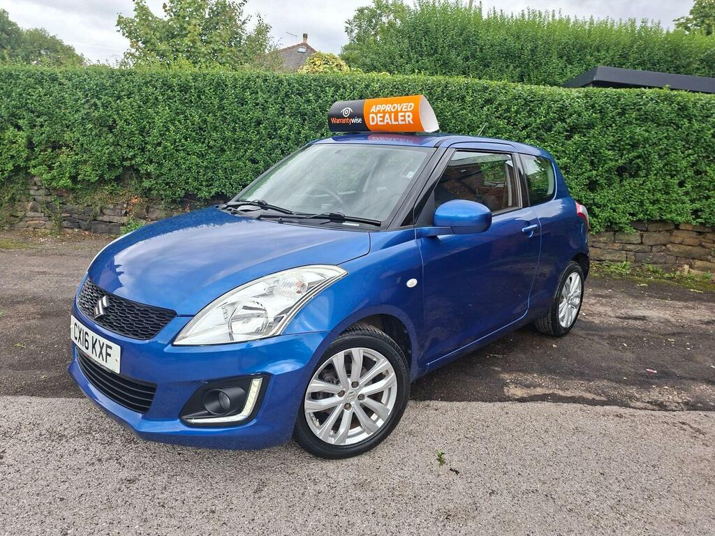 Suzuki Swift Hatchback 1.2 Sz3 Euro 6 201616 CX16KXF Blue #2