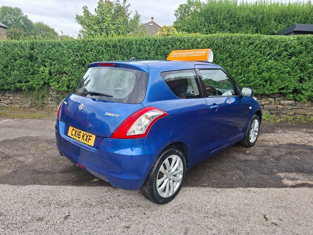 Suzuki Swift Hatchback 1.2 Sz3 Euro 6 201616 CX16KXF Blue #6