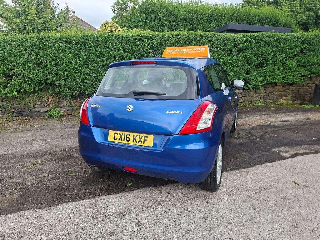 Suzuki Swift Hatchback 1.2 Sz3 Euro 6 201616 CX16KXF Blue #5