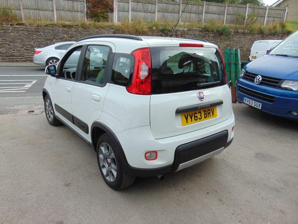 Fiat Panda 0.9 Twinair 4X4 Hatchback Euro 5 White #3