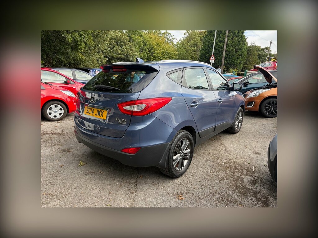 Hyundai Ix35 1.7 Crdi Se Suv Euro 5 Ss Na Blue #4