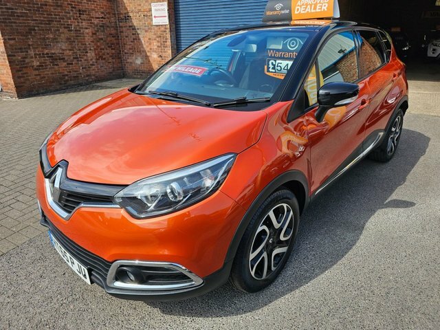 Renault Captur 2016 1.5 Dci Energy Dynamique S Nav Suv HT65PJU Orange #2
