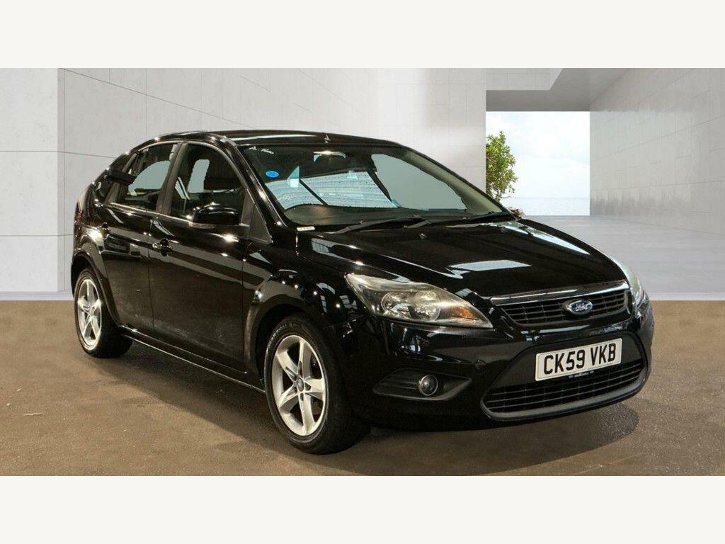 Ford Focus Focus Zetec S 136 Tdci S-a White #1