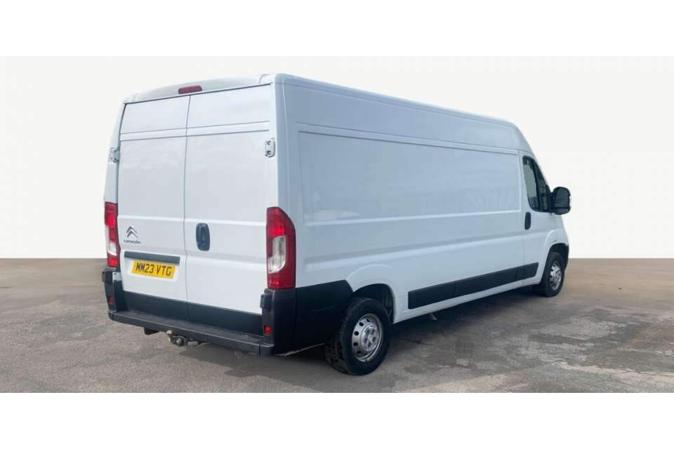 Citroen Relay 2.2 Bluehdi 35 Enterprise Panel Van Man White #4