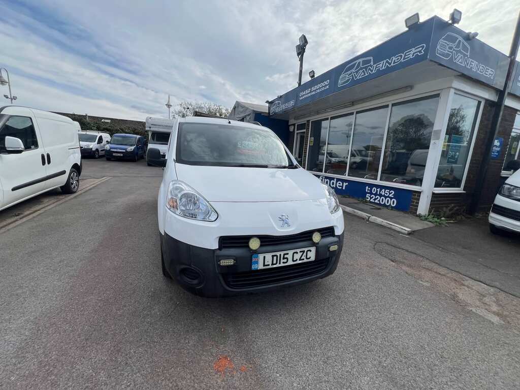 Peugeot Partner 625 1.6 Hdi 75 Professional Van White #6