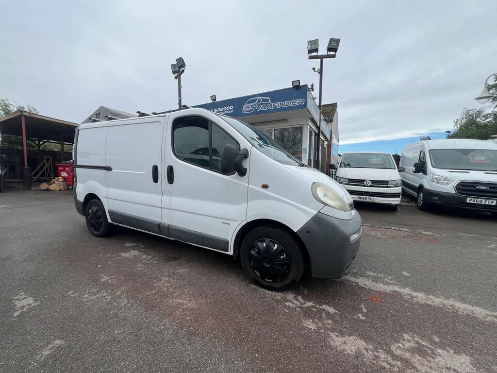 Vauxhall Vivaro White