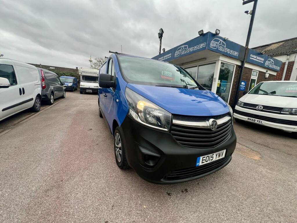 Vauxhall Vivaro 2700 1.6Cdti 115Ps H1 Van Blue #4
