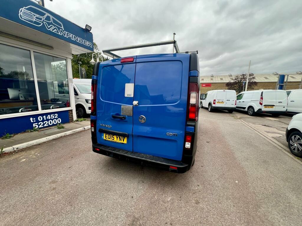Vauxhall Vivaro 2900 L1h1 Cdti Pv White #15