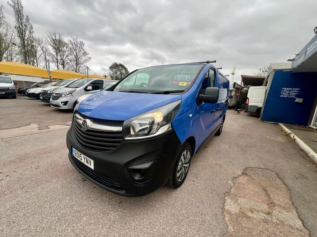 Vauxhall Vivaro 2900 L1h1 Cdti Pv White #7