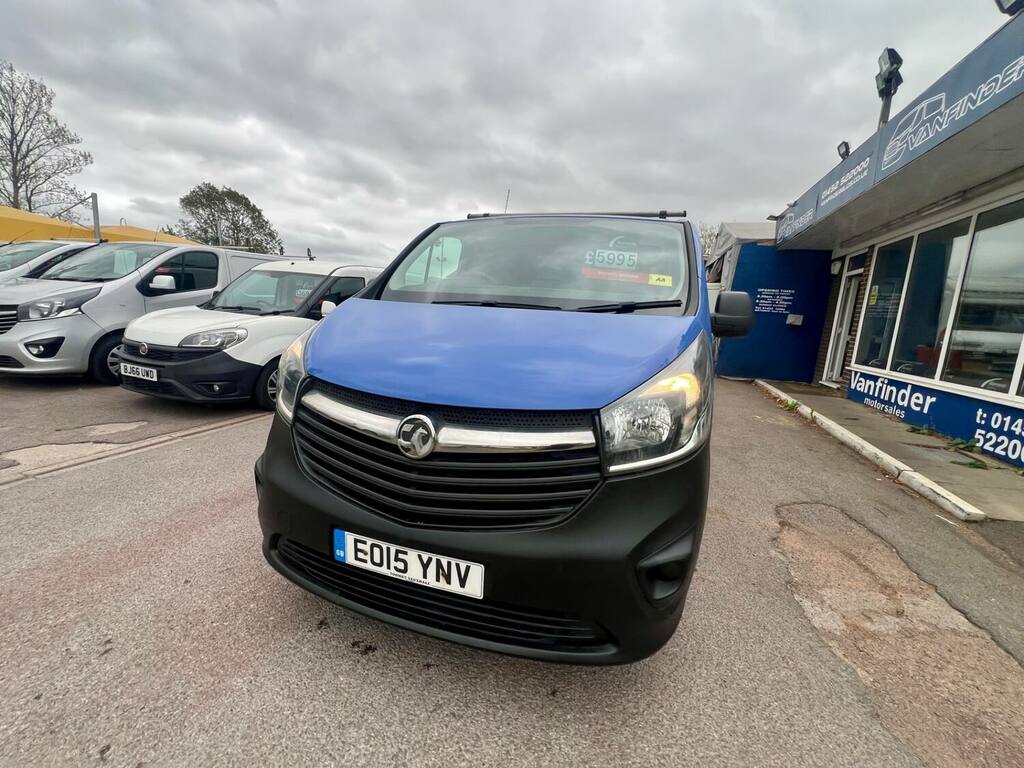 Vauxhall Vivaro 2700 1.6Cdti 115Ps H1 Van Blue #6