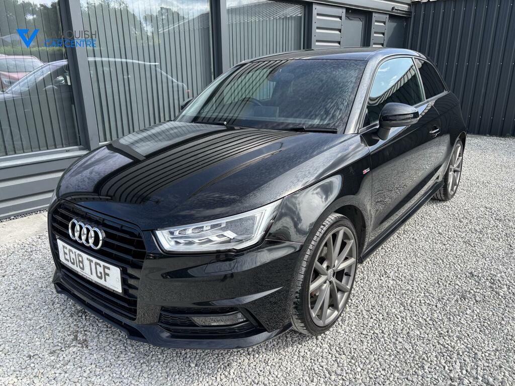 Audi A1 1.0 Tfsi Black Edition Hatchback EG18TGF Black #6