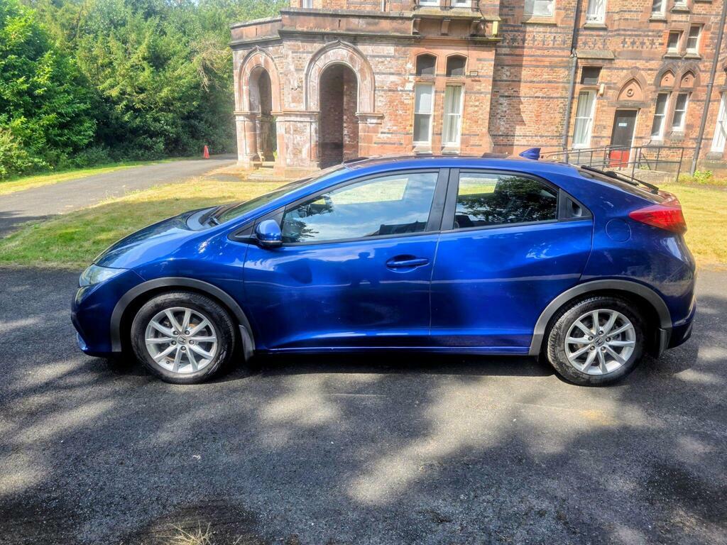 Honda Civic 1.4 I-vtec Se Euro 5 S S Blue #6