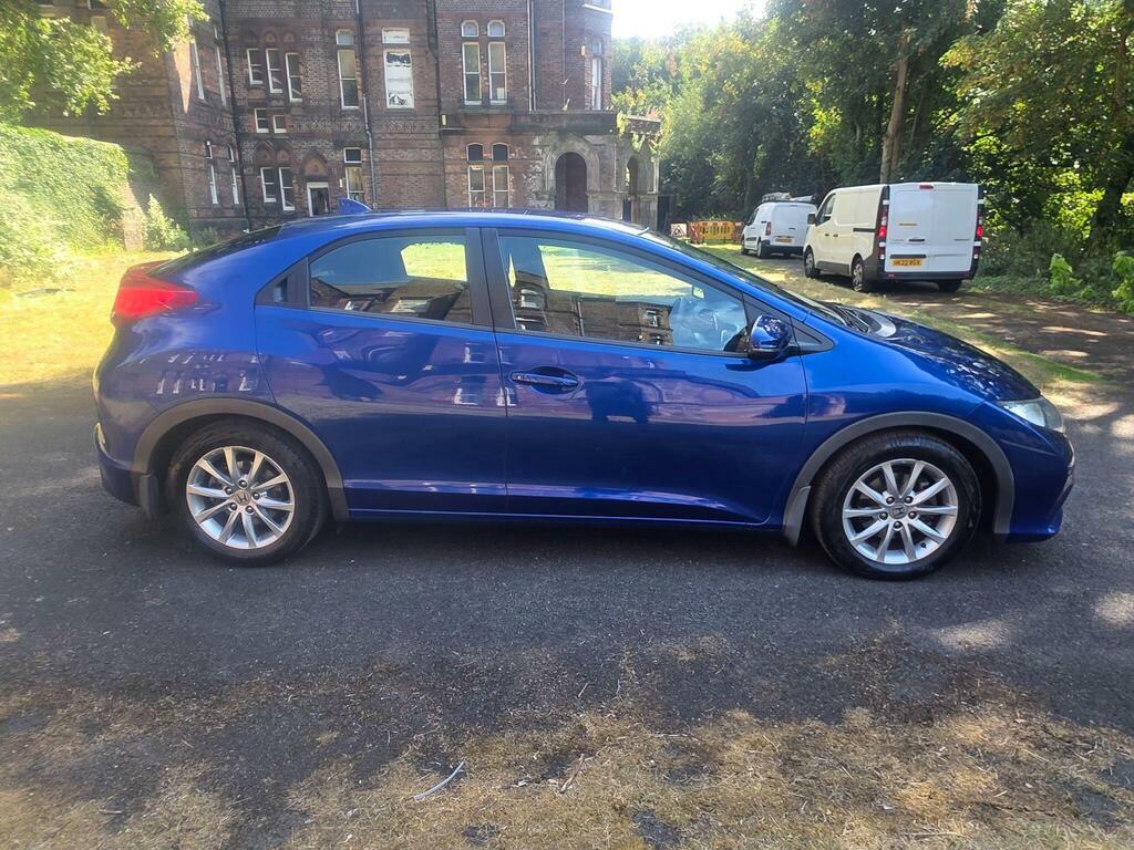 Honda Civic 1.4 I-vtec Se Euro 5 S S Blue #4