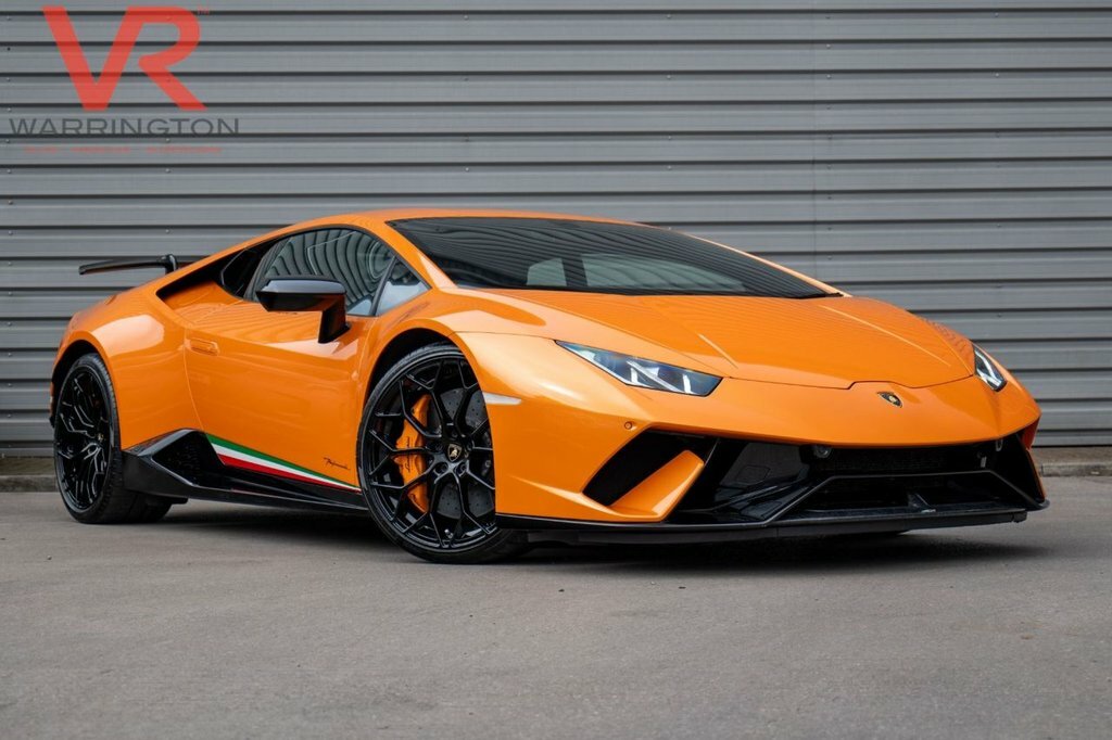 Lamborghini Huracan 5.2L Lp 640-4 Performante Orange