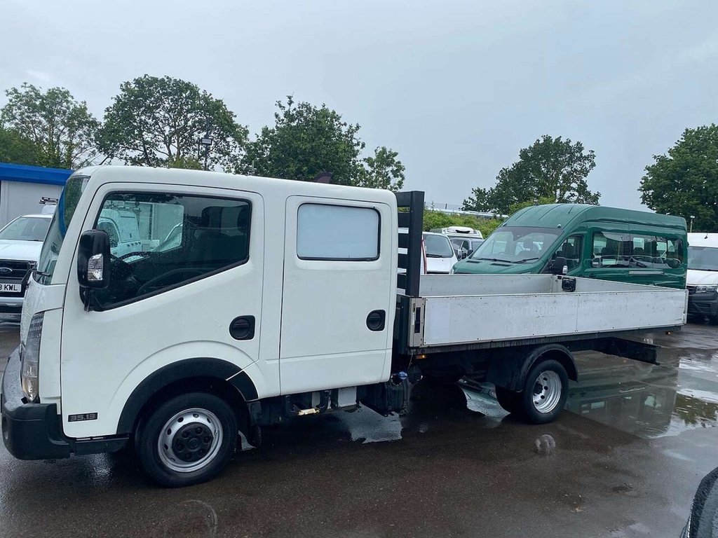 Nissan NT400 35.13Dropside Double Cab L3 Euro 6 White #4