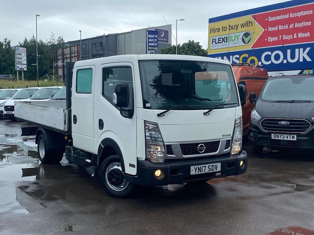 Nissan NT400 35.13Dropside Double Cab L3 Euro 6 White