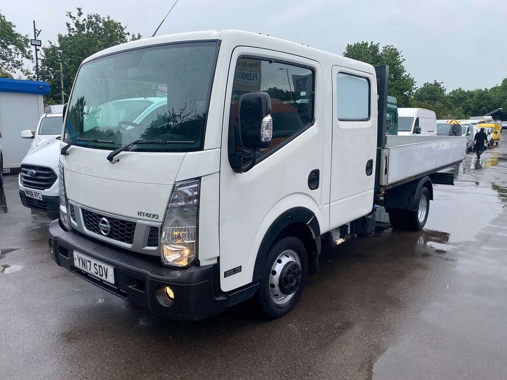 Nissan NT400 35.13Dropside Double Cab L3 Euro 6 White #3