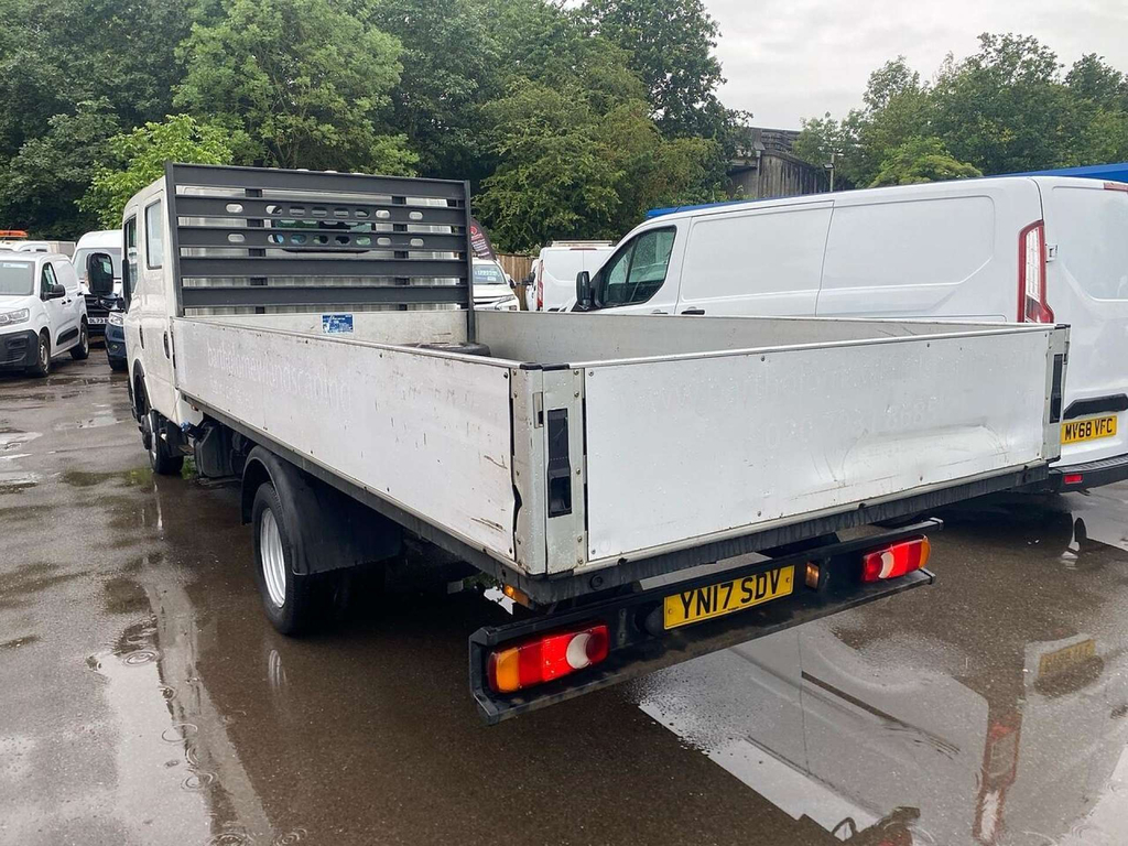 Nissan NT400 35.13Dropside Double Cab L3 Euro 6 White #5