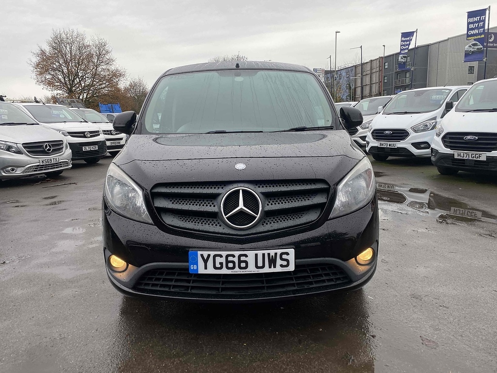Mercedes-Benz CITAN 1.5 109 Cdi Crew Van Double Cab 6Dr Black #2