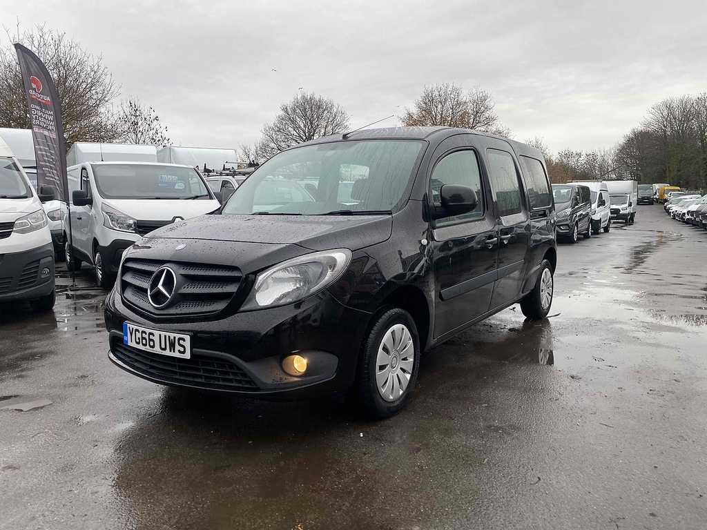 Mercedes-Benz CITAN 1.5 109 Cdi Crew Van Double Cab 6Dr Black #3